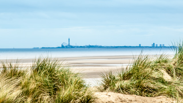 Blackpool Skyline from Southport