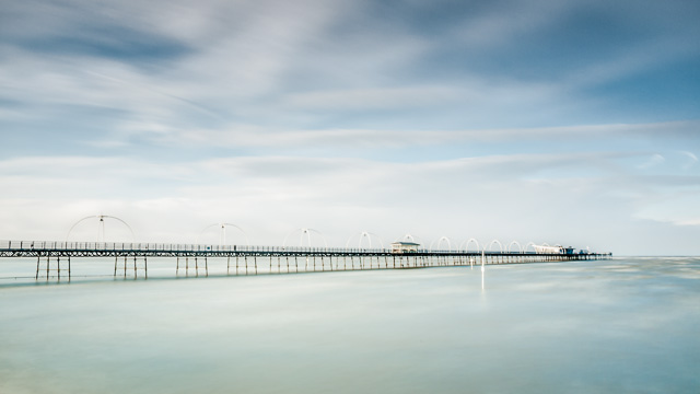 High Tide, Southport Pier