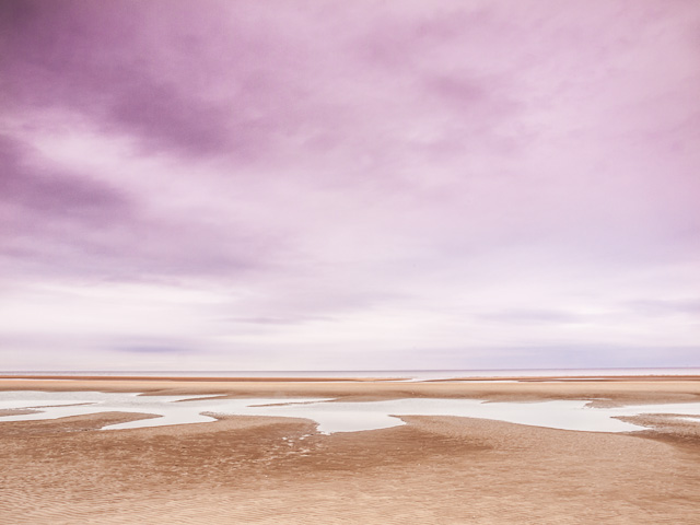 Purple Sky - Ainsdale Beach